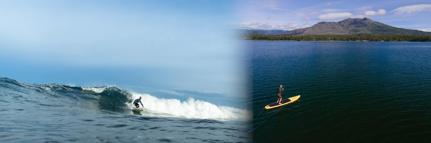Stand Up Paddle Board vs Surfboard